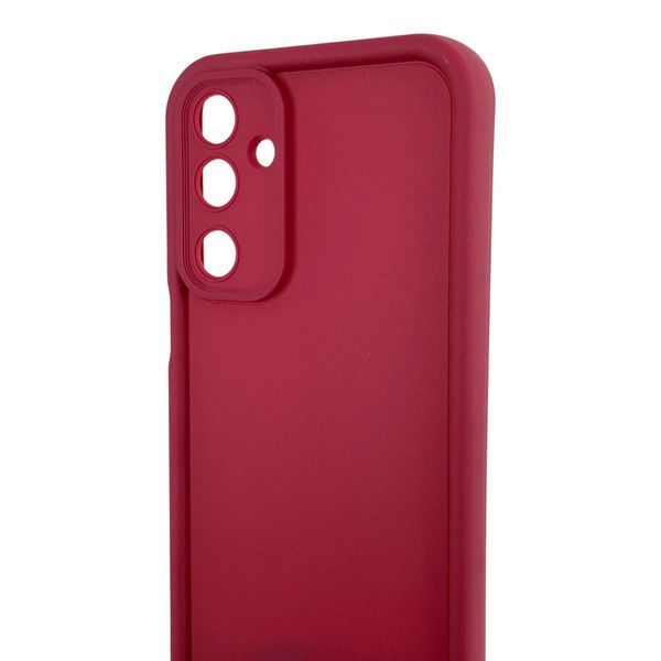 Чохол силіконовий Soft Touch для Samsung Galaxy M16 5G (M166P) бордовий (Повний захист камери) 0053893 фото