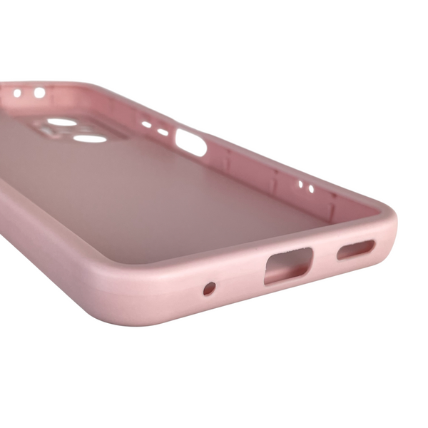 Чохол силіконовий Soft Touch з 3D принтом жіночим для Xiaomi Redmi Note 10 Pro пудровий (Повний захист камери) 0043045 фото