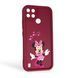 Чехол силиконовый Soft Touch с 3D принтом волшебной минни маус для Realme C25Y бордовый (Полная защита камеры) 0050419 фото 1