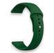 Ремінець силіконовий 22 мм для Gelius Amazwatch Ultra зелений 0056173 фото 1