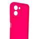 Чехол силиконовый Soft Touch для Tecno Spark Go 3 (KN3) малиновый (Полная защита камеры) 0054482 фото 3