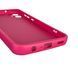 Чехол силиконовый оригинальный Soft Touch с 3D принтом злой котик для Samsung Galaxy A05 (SM-A055) малиновый (Полная защита камеры) 0046336 фото 5