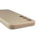 Чохол для Samsung Galaxy S24 FE (SM-S721B) силіконовий з мікрофіброю нековзний на самсунг с24 фе пудровий 0032198 фото 2
