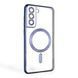 Чехол для Samsung Galaxy S21 FE (SM-G990B) с линзами на камере с MagSafe на самсунг с21 фе сиреневый 0034491 фото 1