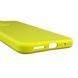 Чохол для Motorola Moto G04 (XT2421-2) силіконовий з мікрофіброю нековзний на моторола г04 жовтий 0031721 фото 5