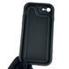 Чехол для Apple iPhone 7 с 3д рисунком детский женский объёмный на айфон 7 черный 0013342 фото 2