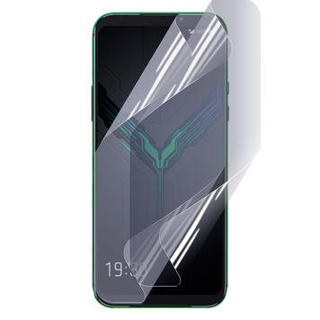 Плёнка гидрогелевая для Xiaomi Black Shark 2 глянцевая на сяоми блек шарк 2 прозрачная 0008732 фото