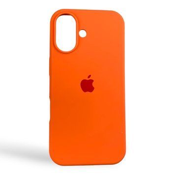 Чохол Silicone Case для Apple iPhone 17 абрикосовий Apricot (софт-тач, мікрофібра всередині) 0061932 фото