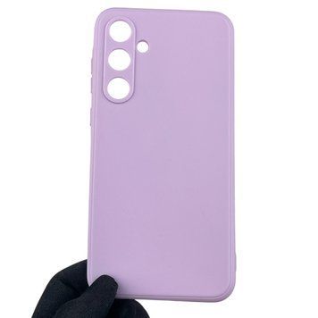 Чохол для Samsung Galaxy A35 5G (SM-A556) з квадратними гранями із захистом камери на самсунг а35 бузковий 0012603 фото