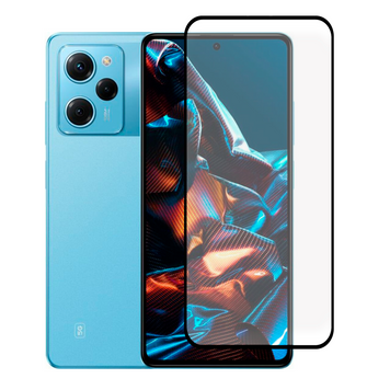 Защитное стекло для телефона Xiaomi POCO X5 Pro 5G противоударное полноэкранное на сяоми поко х5 про 5г черное 0038413 фото