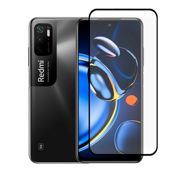 Защитное стекло для телефона Xiaomi Redmi Note 11 SE противоударное на сяоми редми нот 11 се черное 0038863 фото