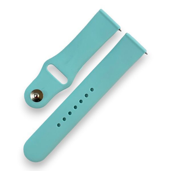 Ремешок силиконовый 20 мм для Samsung Galaxy Watch 4 (40mm) мятный 0055212 фото