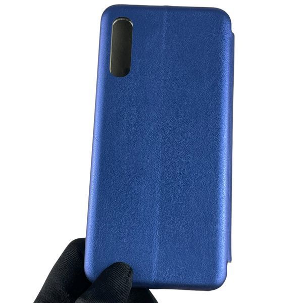 Чехол-книжка для Samsung Galaxy A50 (SM-A505F) с подставкой на самсунг а50 синяя 0011855 фото