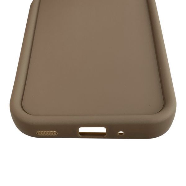 Чохол силіконовий Soft Touch для Samsung Galaxy M16 5G (M166P) коричневий (Повний захист камери) 0053894 фото
