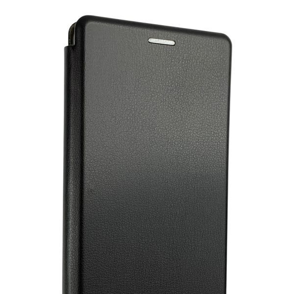 Чохол-книжка для Samsung Galaxy S25 Ultra чорна (магнітна застібка, кишеня для картки) 0073819 фото