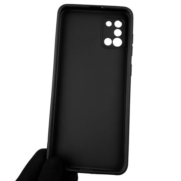 Чохол для Samsung Galaxy A31 SM-A315F із квадратними гранями із захистом камери на самсунг а31 чорний 0001276 фото