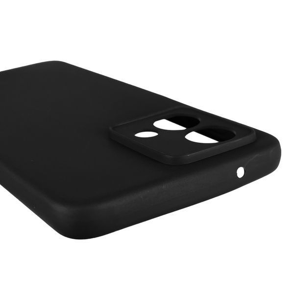 Чохол для Motorola Moto G84 (PAYM0011RS) однотонний із захистом камери на моторола мото г84 чорний 0004397 фото