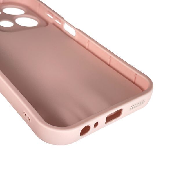 Чехол силиконовый Soft Touch с 3D принтом злой котик для Xiaomi Redmi 15C EU розовый (Полная защита камеры) 0047052 фото