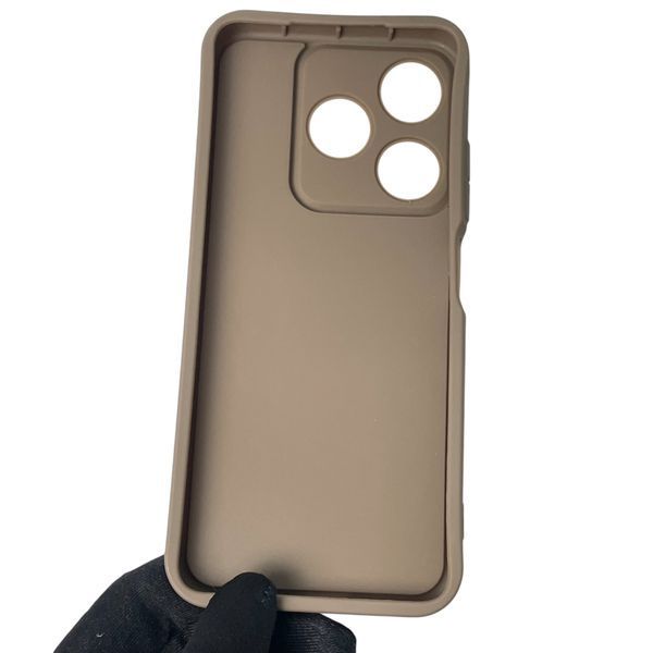Чохол силіконовий Soft Touch з 3D принтом для TECNO Spark 10 (KI5q) коричневий (Повний захист камери) 0044465 фото