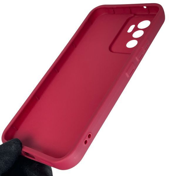 Чехол силиконовый Soft Touch с 3D принтом мема сибу для Vivo V23E бордовый (Полная защита камеры) 0048133 фото