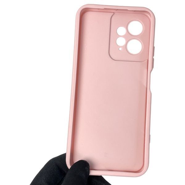 Чехол силиконовый Soft Touch для Xiaomi Redmi Note 12 4G розовый (Полная защита камеры) 0044106 фото