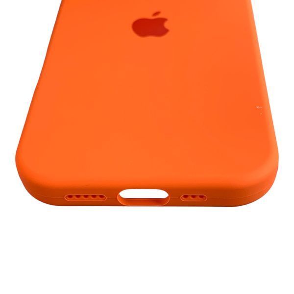Чехол Silicone Case для Apple iPhone 17 абрикосовый Apricot (софт-тач, микрофибра внутри) 0061932 фото