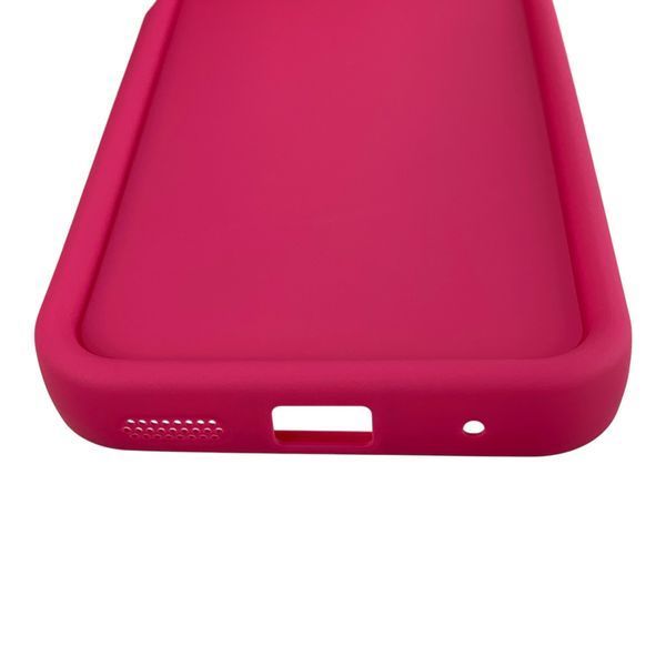 Чохол силіконовий Soft Touch для Motorola G22 малиновий (Повний захист камери) 0054376 фото