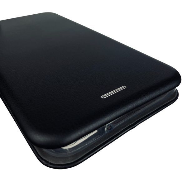 Чехол-книжка для Samsung Galaxy S21 FE SM-G990B с подставкой на самсунг с21 фе чёрная 0001400 фото