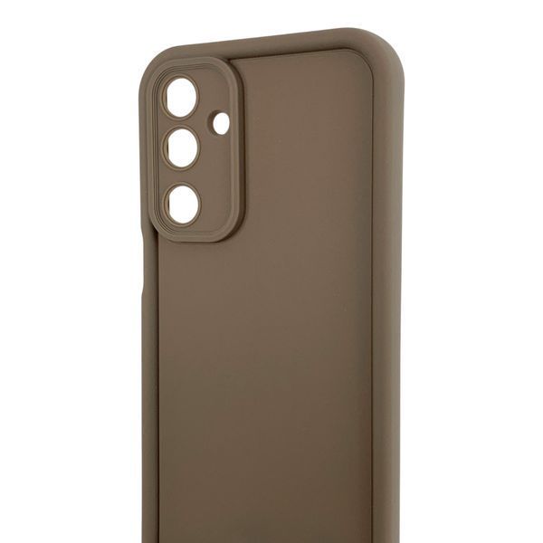 Чохол силіконовий Soft Touch для Samsung Galaxy M16 5G (M166P) коричневий (Повний захист камери) 0053894 фото