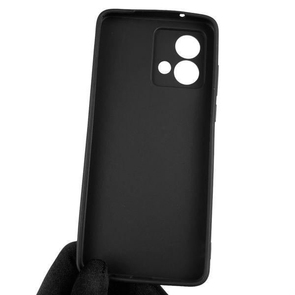 Чохол для Motorola Moto G84 (PAYM0011RS) однотонний із захистом камери на моторола мото г84 чорний 0004397 фото