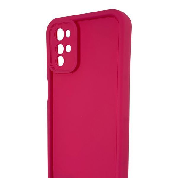 Чохол силіконовий Soft Touch для Motorola G22 малиновий (Повний захист камери) 0054376 фото