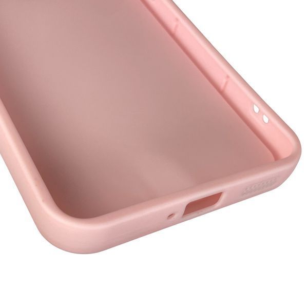 Чохол силіконовий Soft Touch з 3D принтом кумедний тед ведмідик для Oppo Reno 12F рожевий (Повний захист камери) 0049153 фото