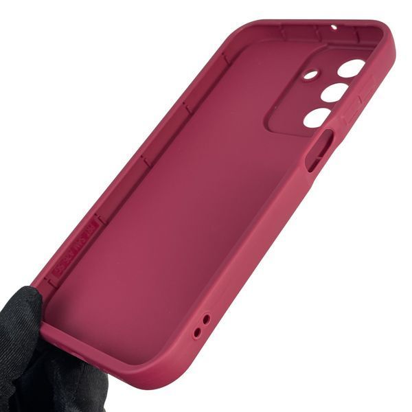 Чехол силиконовый оригинальный Soft Touch с 3D принтом волшебной минни маус для Samsung Galaxy A26 (SM-A266) бордовый (Полная защита камеры) 0049746 фото