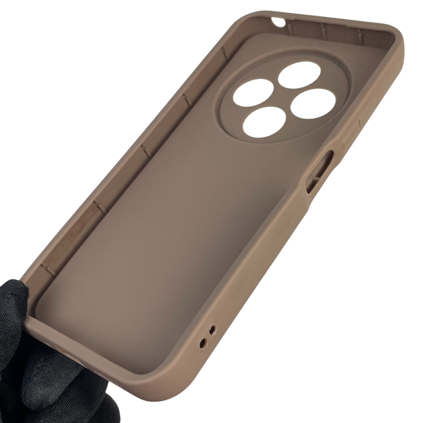 Чохол силіконовий Soft Touch для Xiaomi Poco C75 коричневий (Повний захист камери) 0039860 фото