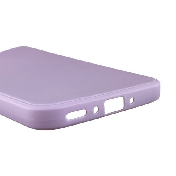 Чехол для Samsung Galaxy A35 5G (SM-A556) с квадратными гранями с защитой камеры на самсунг а35 сиреневый 0012603 фото