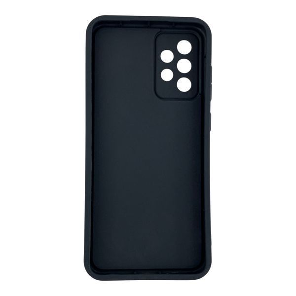 Чехол силиконовый Soft Touch для Samsung Galaxy A72 черный (Полная защита камеры) 0053994 фото