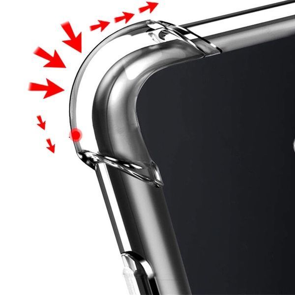Прозорий протиударний чохол для Honor 8x з посиленими кутами (силікон TPU, хонор 8х) 0061498 фото