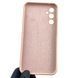 Чехол для Samsung Galaxy A34 5G (SM-A346E) силиконовый с микрофиброй нескользящий на самсунг а34 5г пудровый 0031936 фото 2
