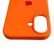 Чехол Silicone Case для Apple iPhone 17 абрикосовый Apricot (софт-тач, микрофибра внутри) 0061932 фото 5