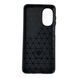 Чохол для телефона Motorola G52 карбоновий протиударний з високими бортами чорний 0051906 фото 4