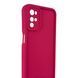 Чохол силіконовий Soft Touch для Motorola G22 малиновий (Повний захист камери) 0054376 фото 3