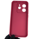 Чехол силиконовый Soft Touch с 3D принтом Майнкрафт для Xiaomi Redmi Note 14 4G EU бордовый (Полная защита камеры) 0041633 фото 4