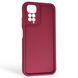 Чохол силіконовий Soft Touch для Xiaomi Redmi Note 11s бордовий (Повний захист камери) 0039955 фото 1