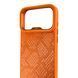 Чохол Kajsa Glamorous Lizard для iPhone 17 Pro Max помаранчевий Orange Plus (MagSafe, металеве кільце камери, преміум) 0061983 фото 4