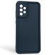 Чехол силиконовый Soft Touch для Samsung Galaxy A72 черный (Полная защита камеры) 0053994 фото 1