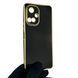 Чехол для Tecno Camon 19 CI6n с защитой камеры с золотой окантовкой на техно камон 19 черный gs1 0019820 фото 1