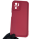 Чохол силіконовий Soft Touch для Xiaomi Redmi Note 10s бордовий (Повний захист камери) 0039928 фото 1
