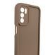Чехол силиконовый Soft Touch для Oppo A54s коричневый (Полная защита камеры) 0054265 фото 3