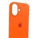 Чехол Silicone Case для Apple iPhone 17 абрикосовый Apricot (софт-тач, микрофибра внутри) 0061932 фото 3