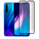 Защитное стекло МАТОВОЕ для телефона Xiaomi Redmi Note 8 противоударное на сяоми редми нот 8 черное 0039103 фото 1